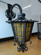 Lampada ferro battuto usato  Cison Di Valmarino