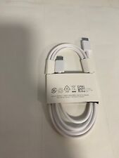 Cargador de cable blanco genuino Samsung tipo C - tipo C segunda mano  Embacar hacia Argentina