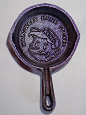 Hardware Hank Stores 3.5" Cast Iron Skillet/Ash Tray-Advertising for sale  Shipping to South Africa