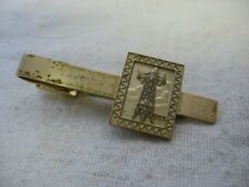 Used, Rare Vintage OIL RIG METAL SCAFFOLDING ELECTRIC POWER TOWER Image Tie Clip Clasp for sale  Lakewood
