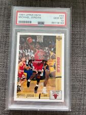 1991-92 Upper Deck Michael Jordan #44 PSA 10 GEMAS COMO NUEVO Chicago Bulls corte segunda mano  Embacar hacia Argentina