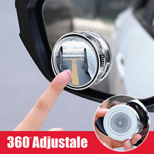 2x Ventosa Espelho Retrovisor Inversível para Carro 360° Rotativo Ponto Cego Espelho, usado comprar usado  Enviando para Brazil