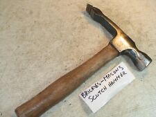 NICE OLD VINTAGE BRICKIES SCUTCH HAMMER NICE OLD TOOL for sale  Shipping to South Africa