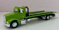 SpecCast Lime Green Peterbilt Rollback Flatbed Tow Truck 1/64 Diecast for sale  Shipping to South Africa