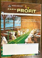 1965 Massey Ferguson Tractor Farm Profit Magazine Nov/Dec Equipment Hogs EX Cond for sale  Shipping to South Africa