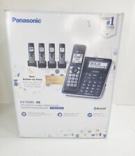 Telefone sem fio Panasonic KX-TG985SK Bluetooth 5 aparelhos comprar usado  Enviando para Brazil