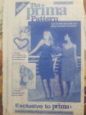 Prima sewing patterns. for sale  WALSALL