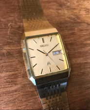 Usado, Relógio de quartzo masculino Seiko Majesta dourado - 9533-5020 pulseira de metal comprar usado  Enviando para Brazil
