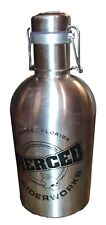 Growler Brewsuit Stainless Steel Pierced Cider Work Flip Top 64oz Home Brew Beer for sale  Shipping to South Africa