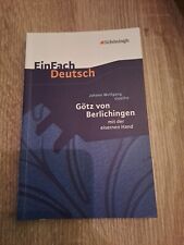 Götz berlichingen einfach gebraucht kaufen  Kirchheimbolanden