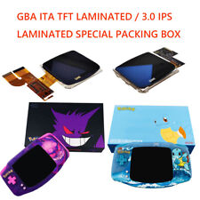 Kit de luz de fundo GBA 3.0 IPS laminação/ITA TFT laminação personalizado GBA exclusivo gif, usado comprar usado  Enviando para Brazil