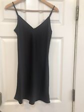 Aritzia Wilfred Black Slip Dress Mini Sz S for sale  Shipping to South Africa