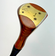 Used, Persimmon Custom Driver 1 Golf Club Wood Brass Fairway Apollo Shaft Silver for sale  Shipping to South Africa