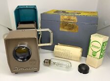 Vintage Soviet USSR Slide Projector Lamp Movie FED Box Rare Old Диапроектор New., used for sale  Shipping to South Africa