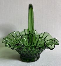 Vintage glass basket for sale  Anaheim