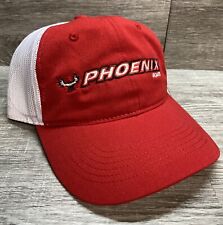 Boné Phoenix Boats pesca caminhoneiro vermelho com malha branca ajustável novo adulto comprar usado  Enviando para Brazil