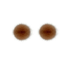 Mink fur pom for sale  LEICESTER