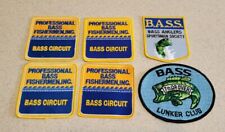 Lote de 6 - Circuito de baixo profissional Bass Fisherman Inc. Iron On  comprar usado  Enviando para Brazil