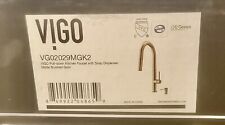 Vigo VG02029MGK2 - Grifo de cocina desmontable con dispensador de jabón en oro cepillado segunda mano  Embacar hacia Argentina