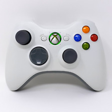 Controle sem fio Microsoft XBOX 360 original oficial original original do fabricante branco comprar usado  Enviando para Brazil