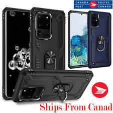 Used, For Samsung Galaxy S20 Plus S20 FE Ultra Case Shockproof 360 Magnetic Ring Cover for sale  Canada