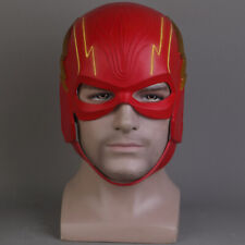 Film Der Flash Barry Allen Rot Helm Cosplay Superheld Halloween Maske Requisiten comprar usado  Enviando para Brazil