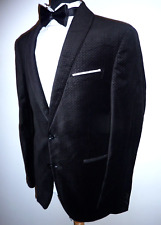 Mens black velvet for sale  UK