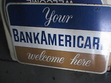 Large original bankamericard for sale  La Jolla