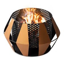 Outdoor Fire Pit BBQ Grill Brazier Heater Cast Iron Garden FirePit Stove Log New for sale  Shipping to South Africa