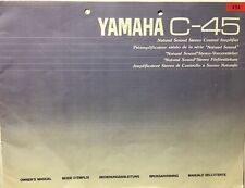 YAMAHA C - 45          15 Seiten, usado comprar usado  Enviando para Brazil