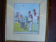 Comic cricket caricature. for sale  ILFORD