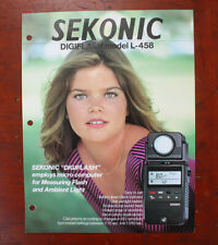 Sekonic digiflash 458 for sale  Shipping to Ireland