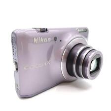 Cámara digital Nikon COOLPIX S6400 panel táctil púrpura lila zoom óptico 12x segunda mano  Embacar hacia Argentina