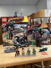 Usado, 7625 LEGO Indiana Jones RIVER CHASE 100% Caixa Completa e Manual Novos Adesivos comprar usado  Enviando para Brazil