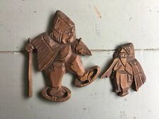 Vintage wooden carvings for sale  TAUNTON