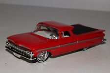 JADA STREET LOW 1959 CHEVROLET EL CAMINO, RED, 1:64, EXCELLENT, ORIGINAL for sale  Shipping to Canada