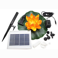 ASC Solar Powered Water Floating Lotus Fountain with Water Pump - Open Box for sale  Shipping to South Africa