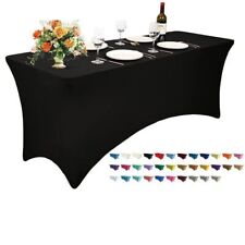 Toalha de mesa de elastano para banquete de festa de casamento em hotel capa de mesa elástica personalizada  comprar usado  Enviando para Brazil
