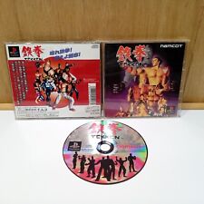 Tekken PS1 PlayStation 1 luta autêntico Japão importado na caixa completo, usado comprar usado  Enviando para Brazil