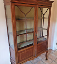 Victorian Mahogany Vitrine - Display Cabinet - Delivery possible for sale  THAME