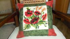 Cushion wool tapestry for sale  CATERHAM