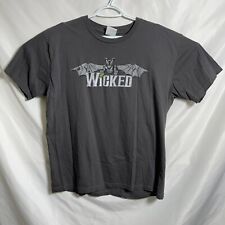 Wicked Shirt Mens Extra Large Grey Defy Gravity Tour 2005 Wizard of Oz Play for sale  Shipping to South Africa