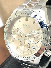 Relógio feminino Hugo Boss 1502616 Novia quartzo prata aço inoxidável 38mm comprar usado  Enviando para Brazil