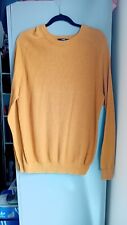 mens mustard jumper for sale  LONDON