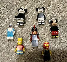 Lote de 7 minifiguras LEGO Disney e Simpsons (Bart, Jafar, Mickey, Minnie, Ect) comprar usado  Enviando para Brazil