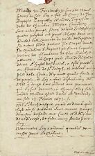 Manuscrit. relation circonstan d'occasion  Lyon III