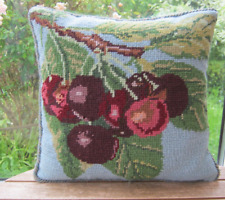 Needlepoint tapestry cushion for sale  PICKERING