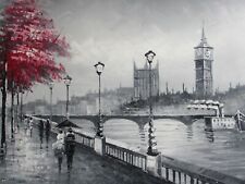 large handpainted canvas for sale  LONDON