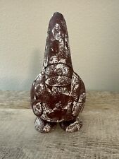 Metal gnome brown for sale  Shipping to Ireland