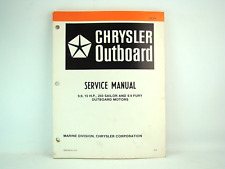 1981 OB3785 Chrysler Outboard Service Manual 9.9, 15HP, 250 Sailor & 9.9 Fury for sale  Shipping to South Africa